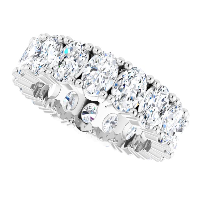 6 3/4 CTW Lab-Grown Diamond Eternity Band, 6.19 mm
