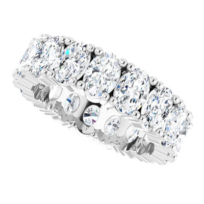 6 3/4 CTW Lab-Grown Diamond Eternity Band, 6.19 mm