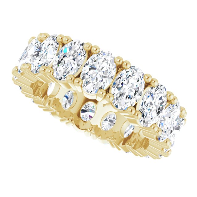 6 3/4 CTW Lab-Grown Diamond Eternity Band, 6.19 mm