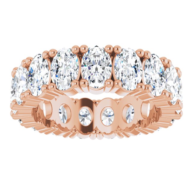 6 1/3 CTW Natural Diamond Eternity Band, 6.19 mm