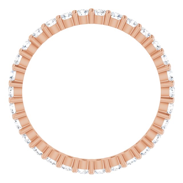 9/10 CTW Lab-Grown Diamond Eternity Band, 2.2 mm