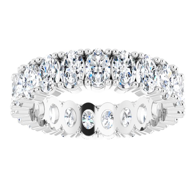 3 3/4 CTW Lab-Grown Diamond Eternity Band, 5.19 mm