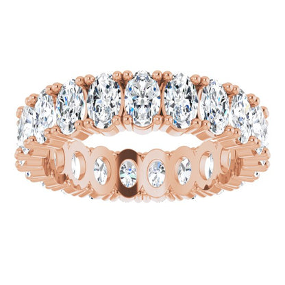 5 1/4 CTW Natural Diamond Eternity Band, 5.19 mm