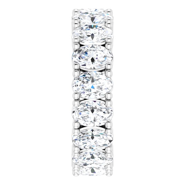 6 3/4 CTW Lab-Grown Diamond Eternity Band, 6.19 mm
