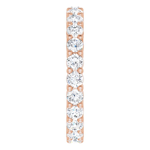 1 5/8 CTW Lab-Grown Diamond Eternity Band, 3.19 mm
