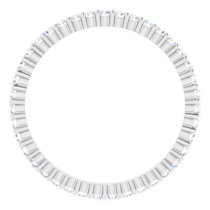 1/2 CTW Lab-Grown Diamond Eternity Band, 1.7 mm