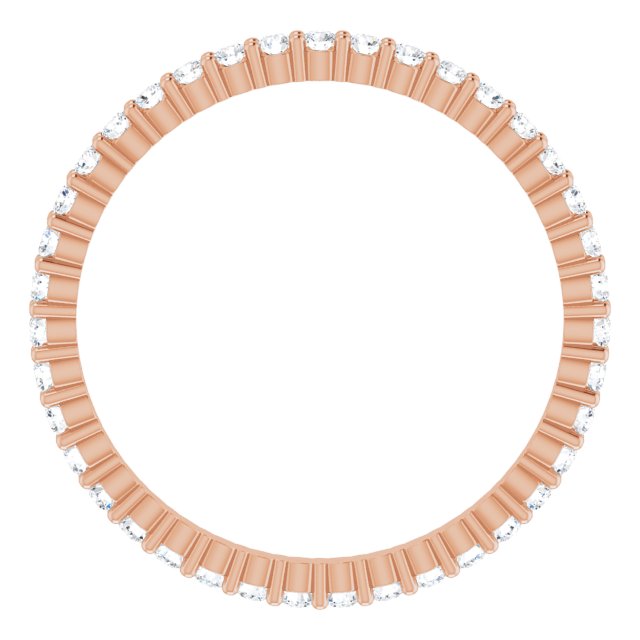 1/2 CTW Lab-Grown Diamond Eternity Band, 1.7 mm