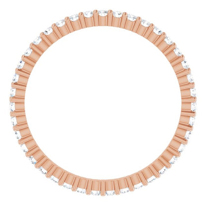 1/2 CTW Lab-Grown Diamond Eternity Band, 1.7 mm