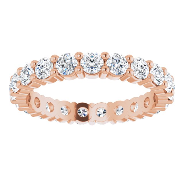 2 1/5 CTW Lab-Grown Diamond Eternity Band, 3.19 mm