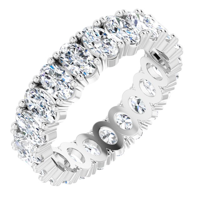 3 3/4 CTW Lab-Grown Diamond Eternity Band, 5.19 mm