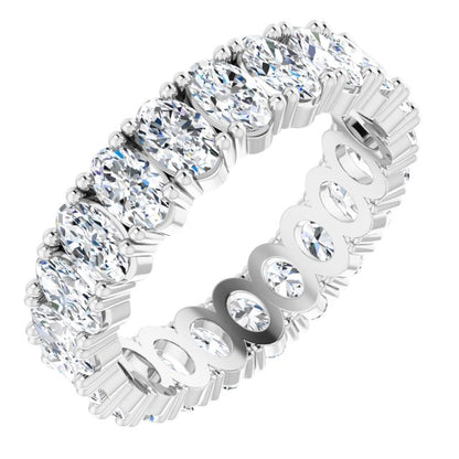 3 3/4 CTW Lab-Grown Diamond Eternity Band, 5.19 mm