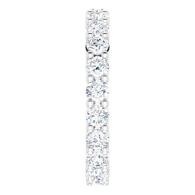 2 1/5 CTW Lab-Grown Diamond Eternity Band, 3.19 mm