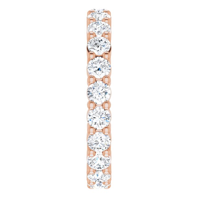 2 1/5 CTW Lab-Grown Diamond Eternity Band, 3.19 mm