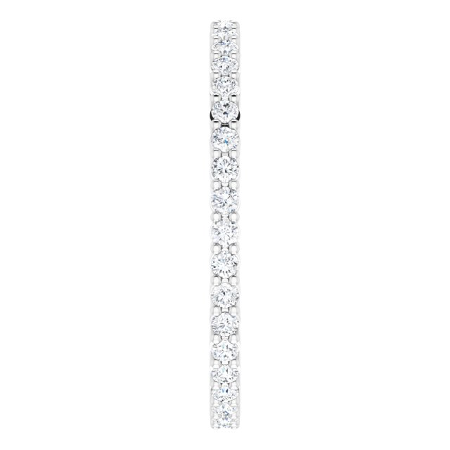 1/2 CTW Lab-Grown Diamond Eternity Band, 1.7 mm