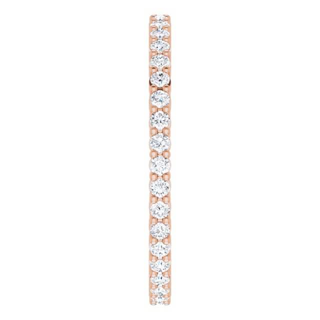 1/2 CTW Lab-Grown Diamond Eternity Band, 1.7 mm