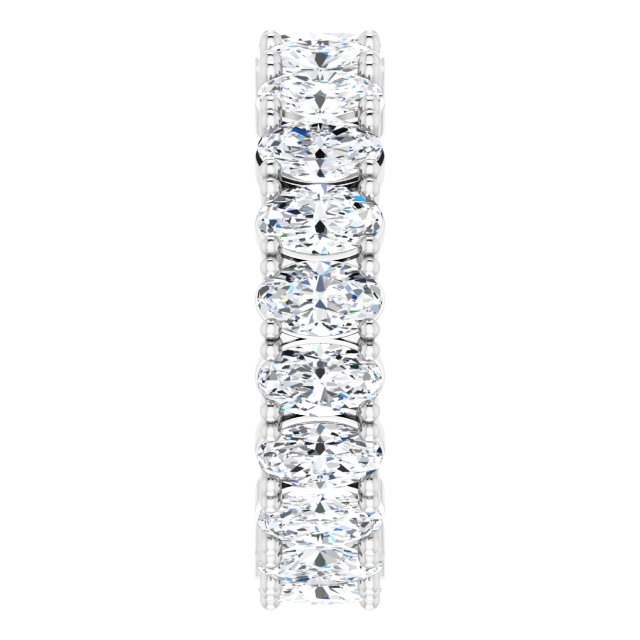 5 1/4 CTW Natural Diamond Eternity Band, 5.19 mm