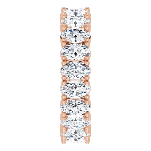 5 1/4 CTW Natural Diamond Eternity Band, 5.19 mm