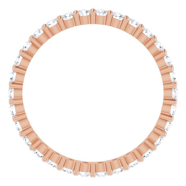 9/10 CTW Lab-Grown Diamond Eternity Band, 2.2 mm