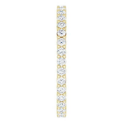 5/8 CTW Lab-Grown Diamond Eternity Band