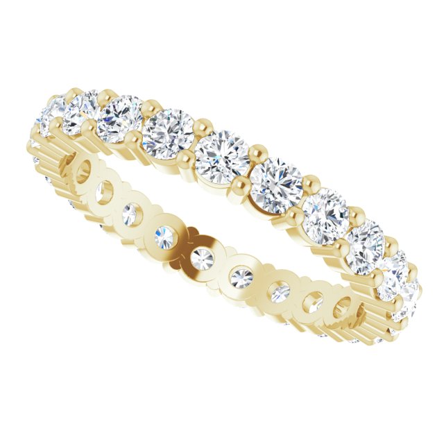 1 5/8 CTW Natural Diamond Eternity Band, 3.19 mm