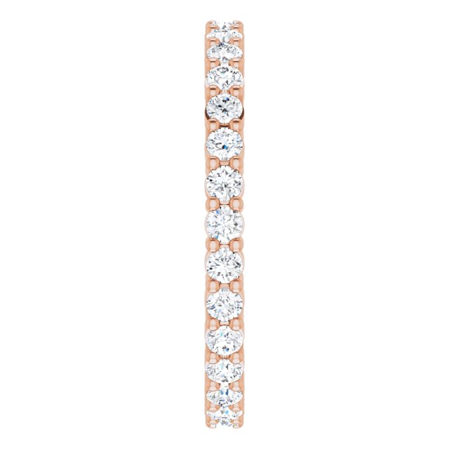 9/10 CTW Lab-Grown Diamond Eternity Band, 2.2 mm
