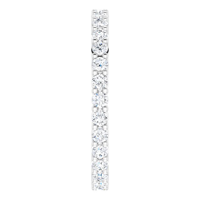9/10 CTW Lab-Grown Diamond Eternity Band, 2.2 mm