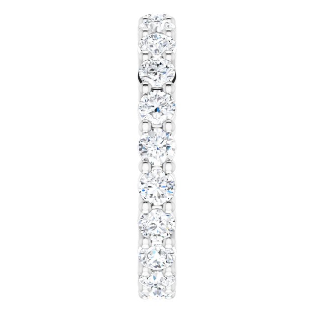 2 1/5 CTW Lab-Grown Diamond Eternity Band, 3.19 mm