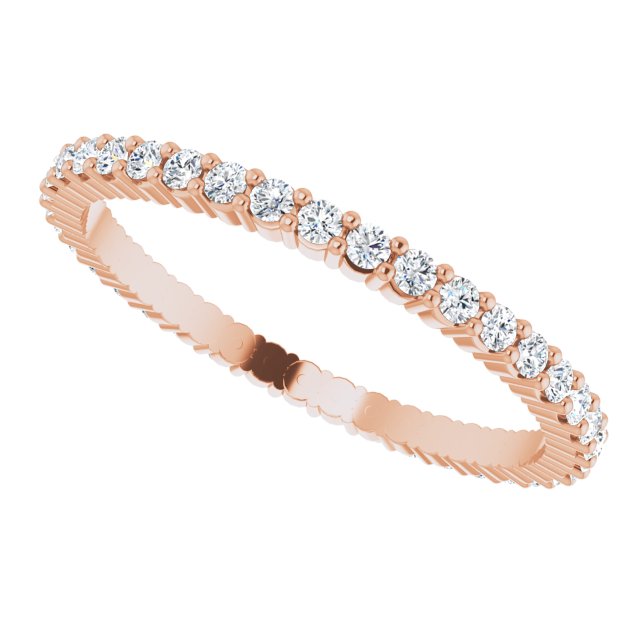 1/2 CTW Lab-Grown Diamond Eternity Band, 1.7 mm