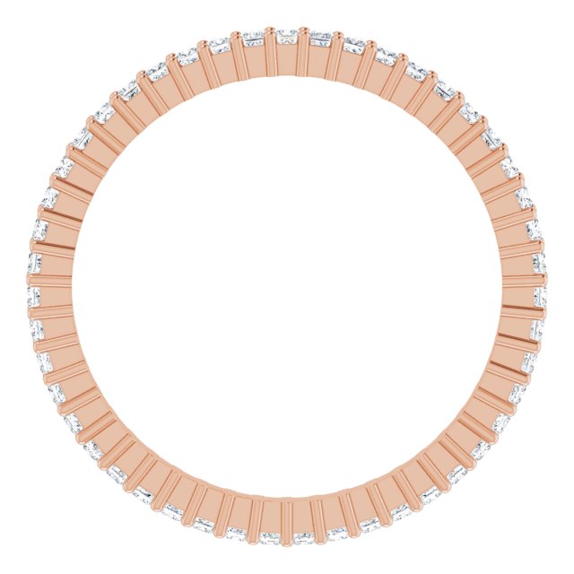 5/8 CTW Natural Diamond Eternity Band