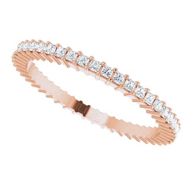 5/8 CTW Natural Diamond Eternity Band