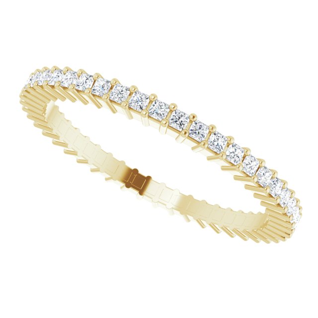 5/8 CTW Natural Diamond Eternity Band