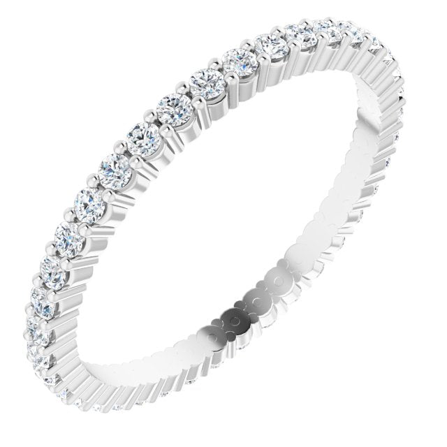5/8 CTW Lab-Grown Diamond Eternity Band, 1.7 mm