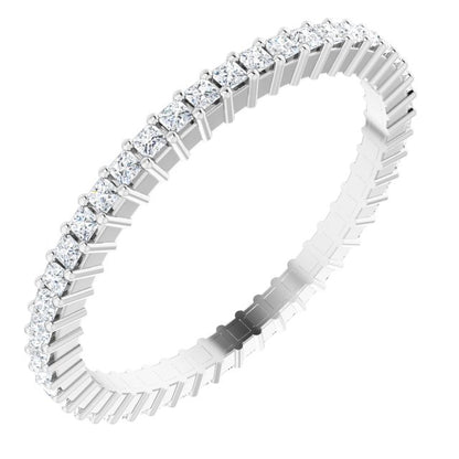 5/8 CTW Natural Diamond Eternity Band