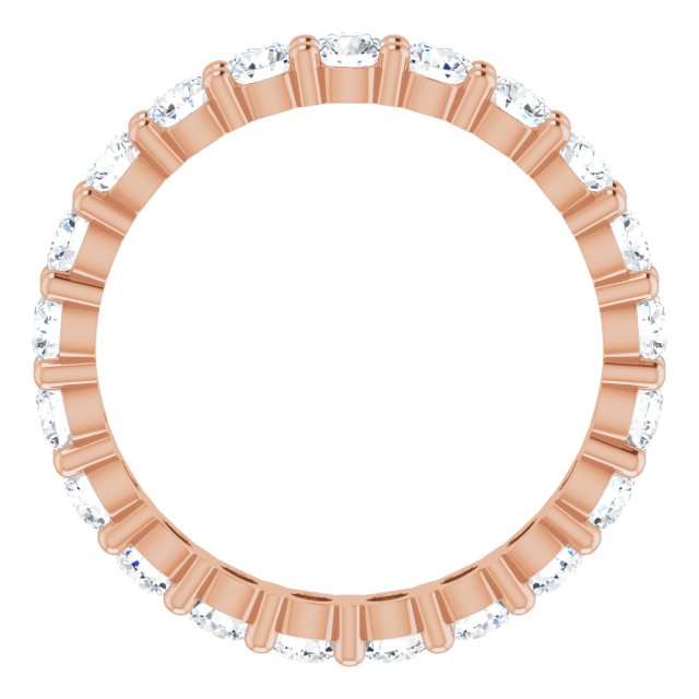 2 1/5 CTW Lab-Grown Diamond Eternity Band, 3.19 mm