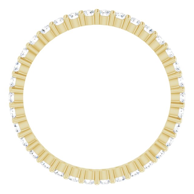 5/8 CTW Lab-Grown Diamond Eternity Band