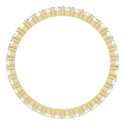 5/8 CTW Lab-Grown Diamond Eternity Band