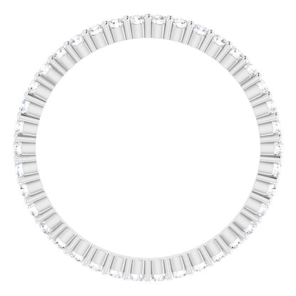 5/8 CTW Lab-Grown Diamond Eternity Band, 1.7 mm