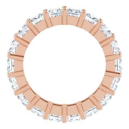 7 1/5 CTW Natural Diamond Eternity Band