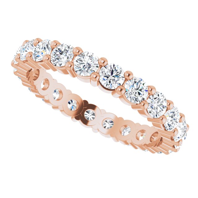 2 1/3 CTW Lab-Grown Diamond Eternity Band, 3.19 mm