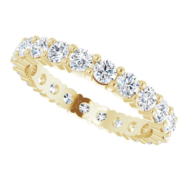 2 CTW Natural Diamond Eternity Band, 3.19 mm