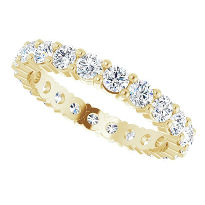 2 CTW Natural Diamond Eternity Band, 3.19 mm