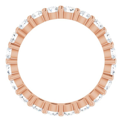 1 1/5 CTW Lab-Grown Diamond Eternity Band