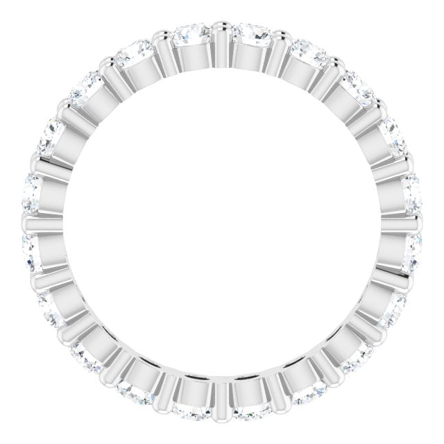 1 1/5 CTW Lab-Grown Diamond Eternity Band