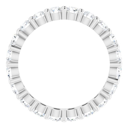 1 1/5 CTW Lab-Grown Diamond Eternity Band