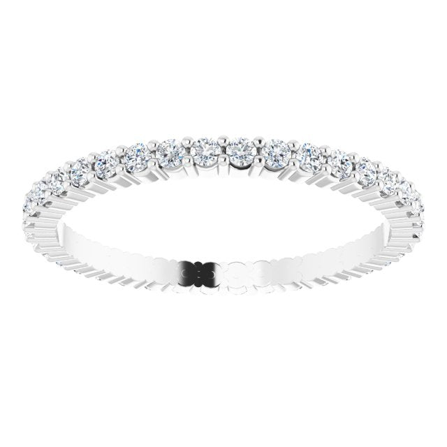 5/8 CTW Lab-Grown Diamond Eternity Band, 1.7 mm