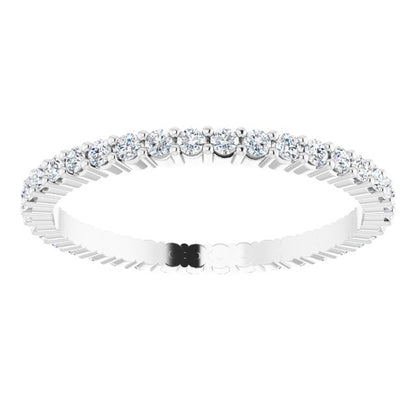 5/8 CTW Lab-Grown Diamond Eternity Band, 1.7 mm