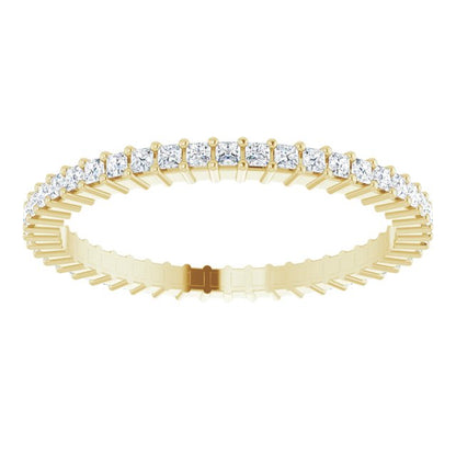 5/8 CTW Natural Diamond Eternity Band