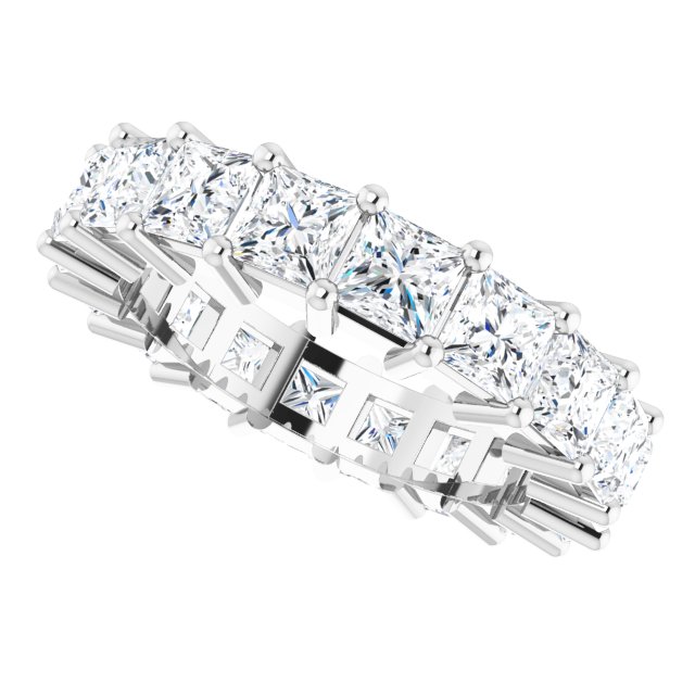 7 1/5 CTW Natural Diamond Eternity Band