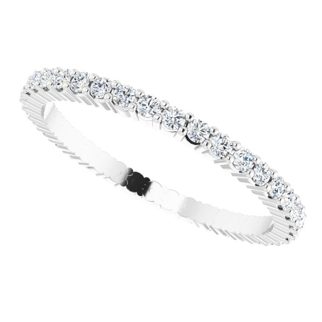 5/8 CTW Lab-Grown Diamond Eternity Band, 1.7 mm