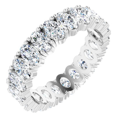 5 1/2 CTW Natural Diamond Eternity Band, 5.19 mm